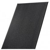 Crown Wear-Bond Comfort-King Pebble Surface Dry Area Anti-Fatigue Mat - 2' x 75, Black